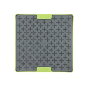 LickiMat Tuff Buddy Slow Feeder Dog Mat Green