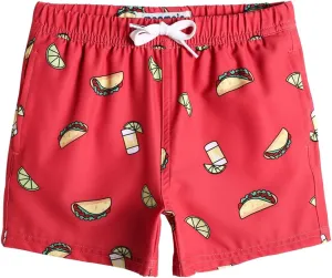 maamgic Boys Swim Trunks Stretch Quick Dry Swim Shorts Kids Bathing Suits Toddler Boy Swimsuit Swimwear