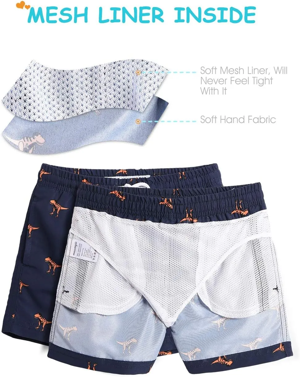 maamgic Swim Trunks Boys Toddler Bathing Suits for Kids Swimwear Baby Boy Swimsuit Boys Swim Shorts