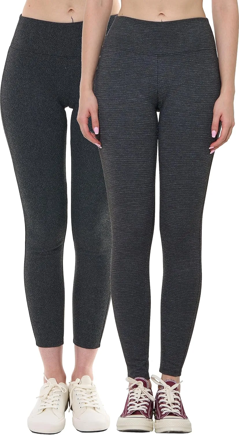 May You Be Women's mid-Rise Ponte Legging Pants