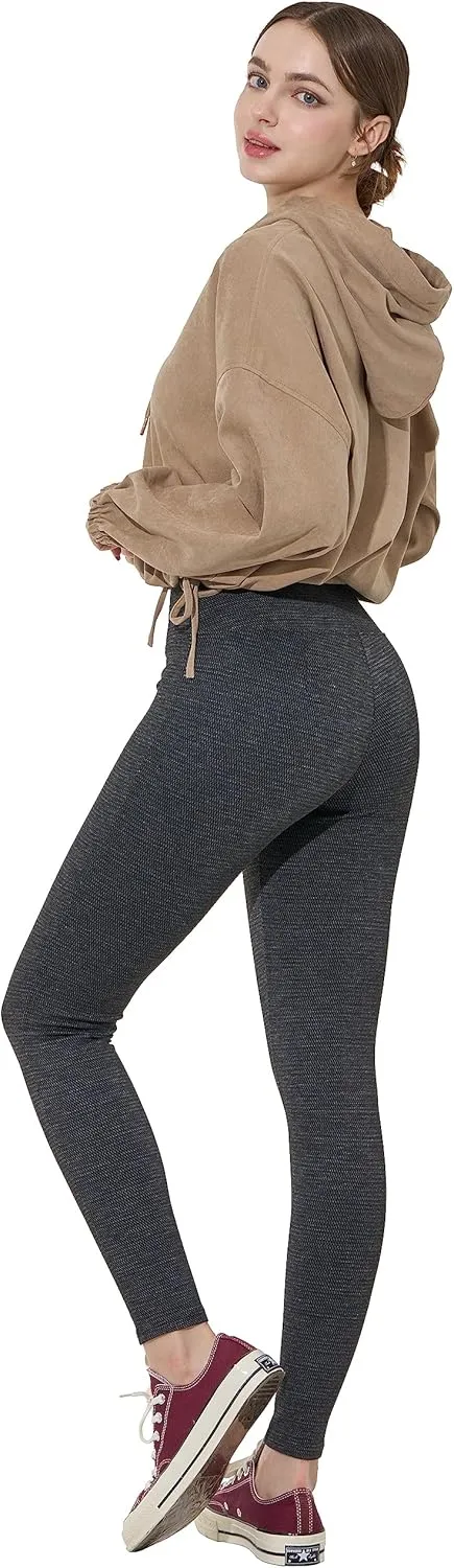 May You Be Women's mid-Rise Ponte Legging Pants