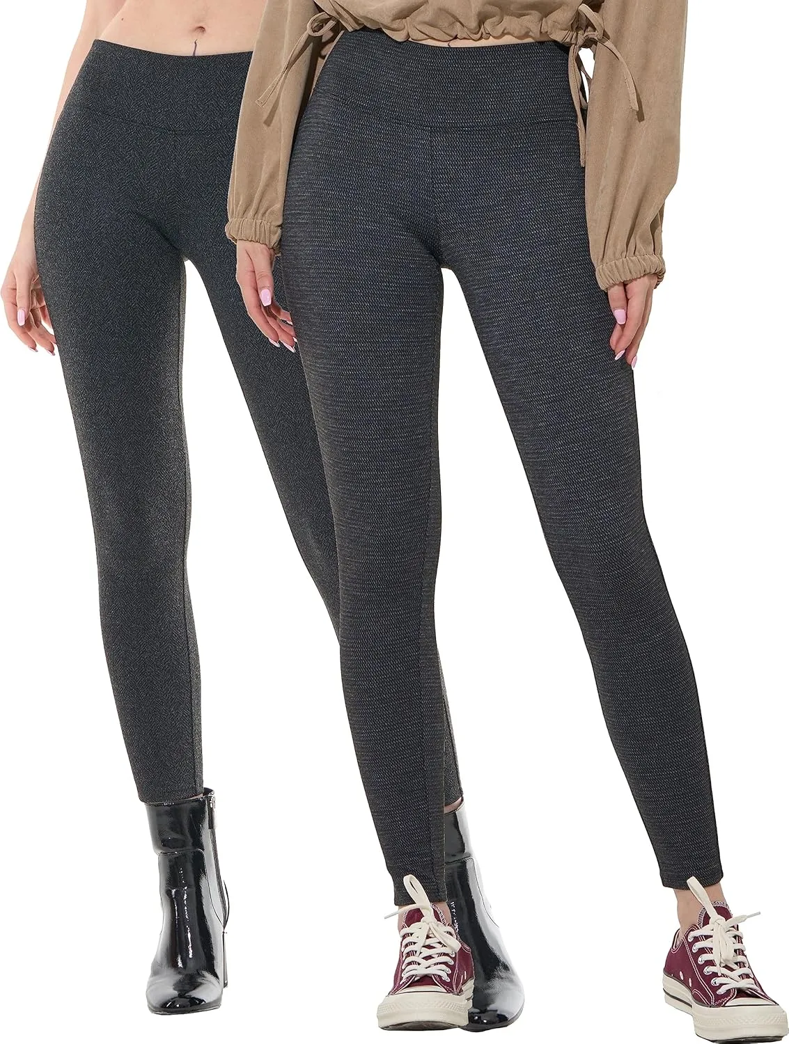 May You Be Women's mid-Rise Ponte Legging Pants