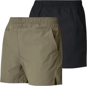 Men's 5 Inch Swim Trunk's with Liner 2 Pack Mens Stretch Quick Dry Beach Shorts Swimming Trunks & Bathing Suits for Men