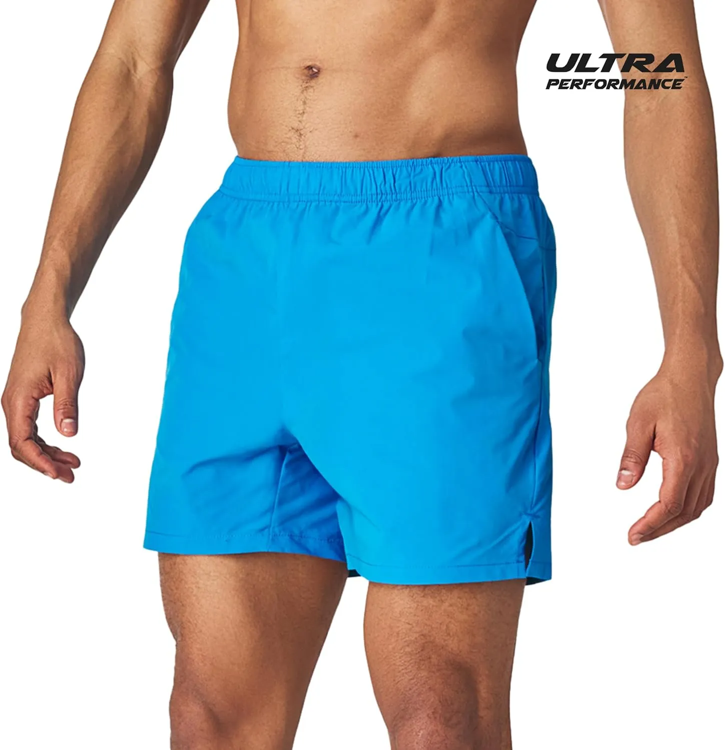 Men's 5 Inch Swim Trunk's with Liner 2 Pack Mens Stretch Quick Dry Beach Shorts Swimming Trunks & Bathing Suits for Men
