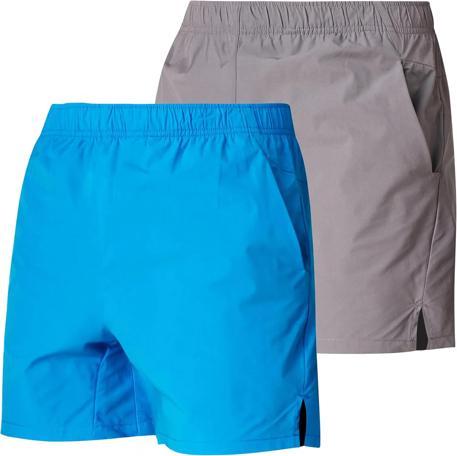 Men's 5 Inch Swim Trunk's with Liner 2 Pack Mens Stretch Quick Dry Beach Shorts Swimming Trunks & Bathing Suits for Men