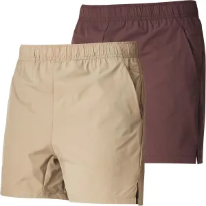 Men's 5 Inch Swim Trunk's with Liner 2 Pack Mens Stretch Quick Dry Beach Shorts Swimming Trunks & Bathing Suits for Men