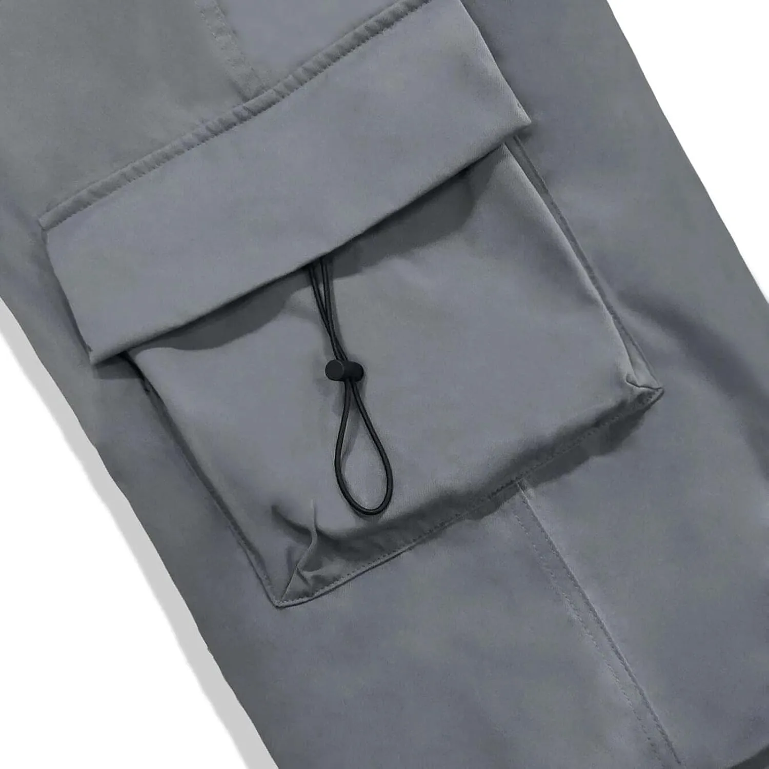 Mens Cargo Pants Casual Lightweight Drawstring Pant Hiking Pant with Multiple Pockets