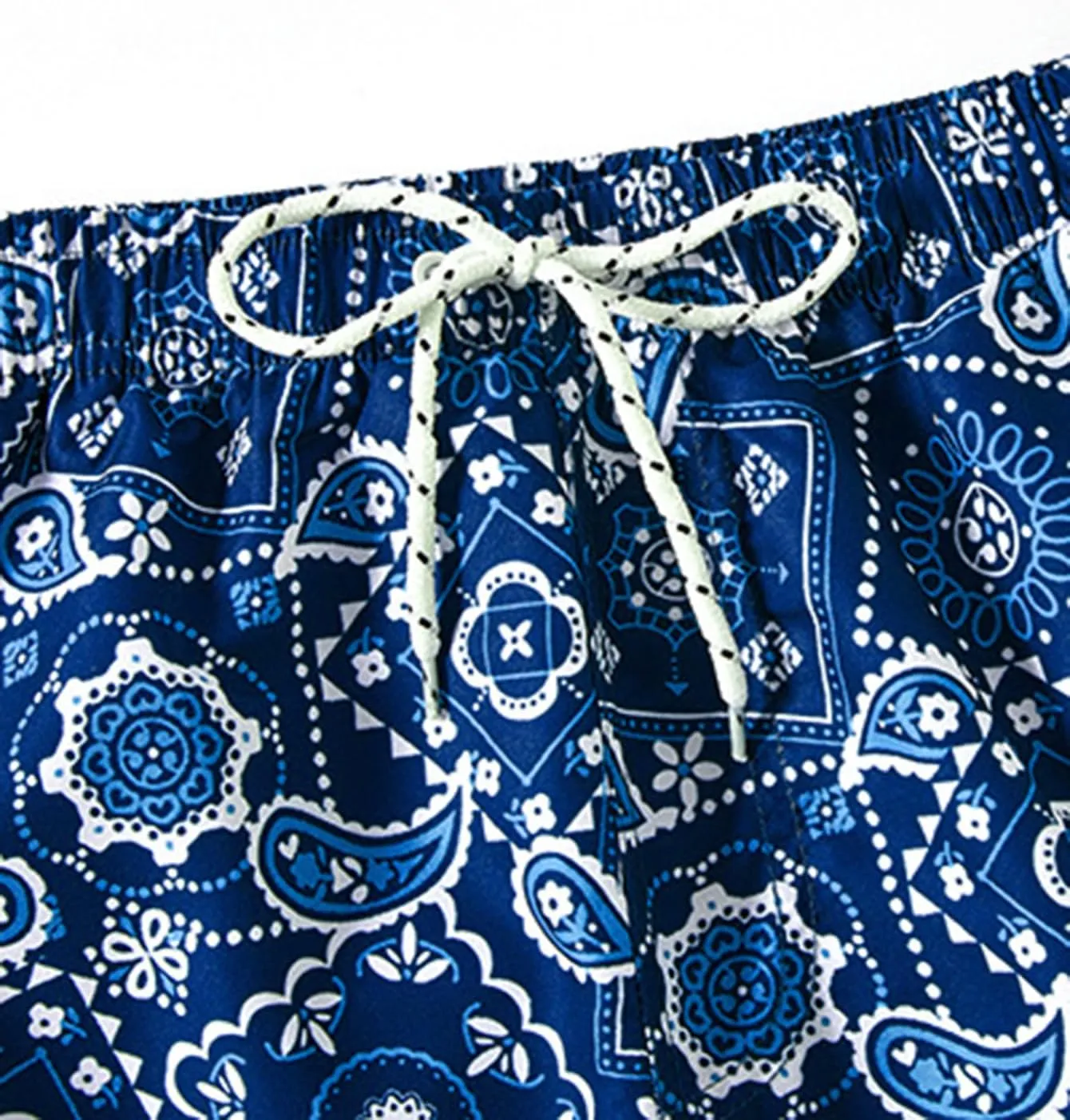 Men's Striped Swim Trunks Bathing Suits Quick Dry Board Shorts Mesh Lining Beach Swimwear with Pockets