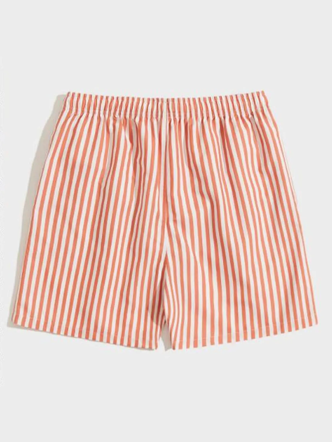 Men's Striped Swim Trunks Bathing Suits Quick Dry Board Shorts Mesh Lining Beach Swimwear with Pockets