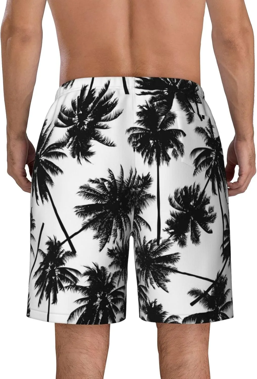 Mens Swim Trunks with Mesh Lining,Quick Dry Swimsuit Board Shorts Beach Pants Swimwear Bathing Suits