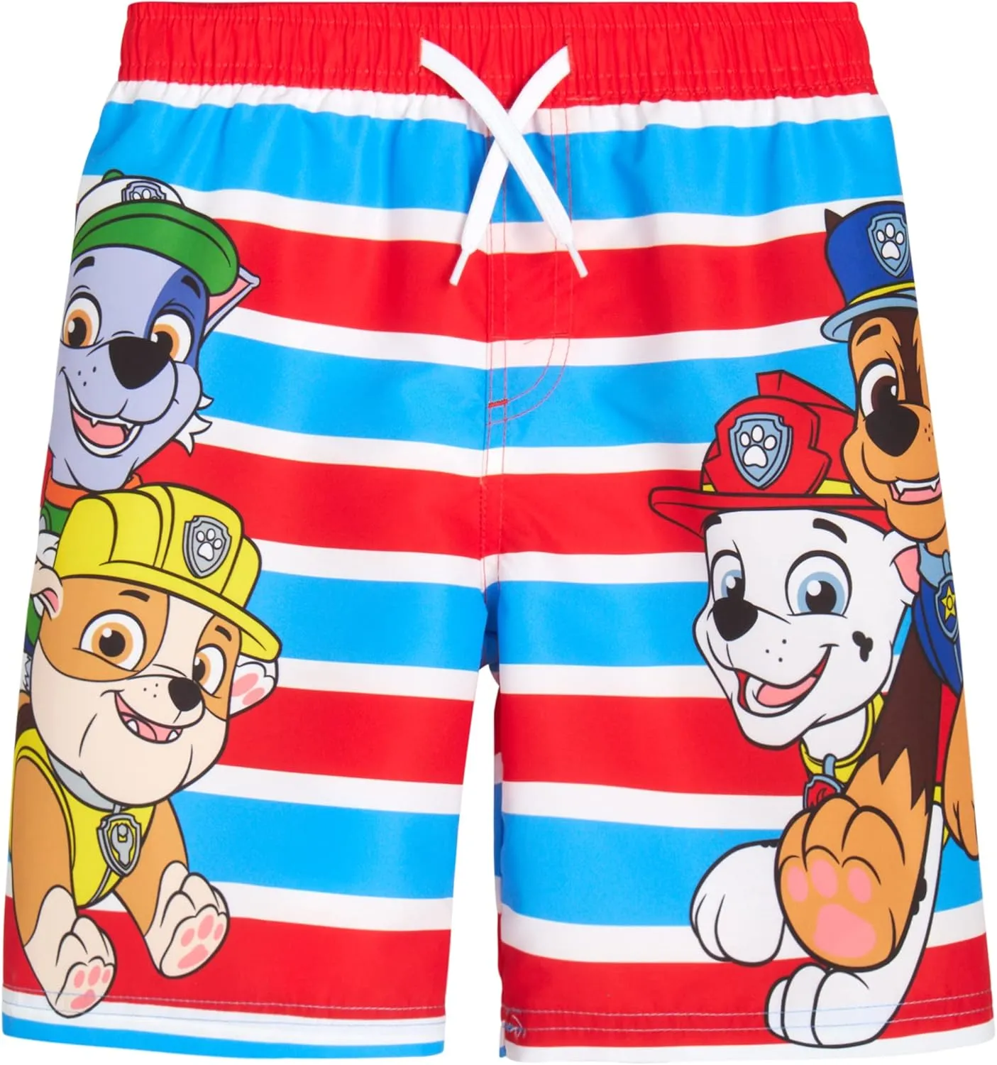 Nickelodeon Boys Swim Trunks - Paw Patrol Chase Marshall Rubble TMNT UPF 50  Quick Dry Boys Swim Shorts for Toddler & Big Kid