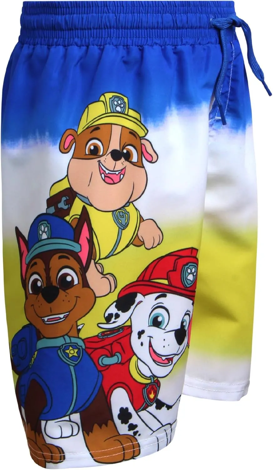 Nickelodeon Boys Swim Trunks - Paw Patrol Chase Marshall Rubble TMNT UPF 50  Quick Dry Boys Swim Shorts for Toddler & Big Kid