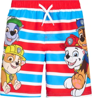 Nickelodeon Boys Swim Trunks - Paw Patrol Chase Marshall Rubble TMNT UPF 50  Quick Dry Boys Swim Shorts for Toddler & Big Kid