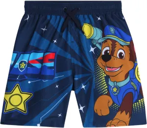 Nickelodeon Boys Swim Trunks - Paw Patrol Chase Marshall Rubble TMNT UPF 50  Quick Dry Boys Swim Shorts for Toddler & Big Kid