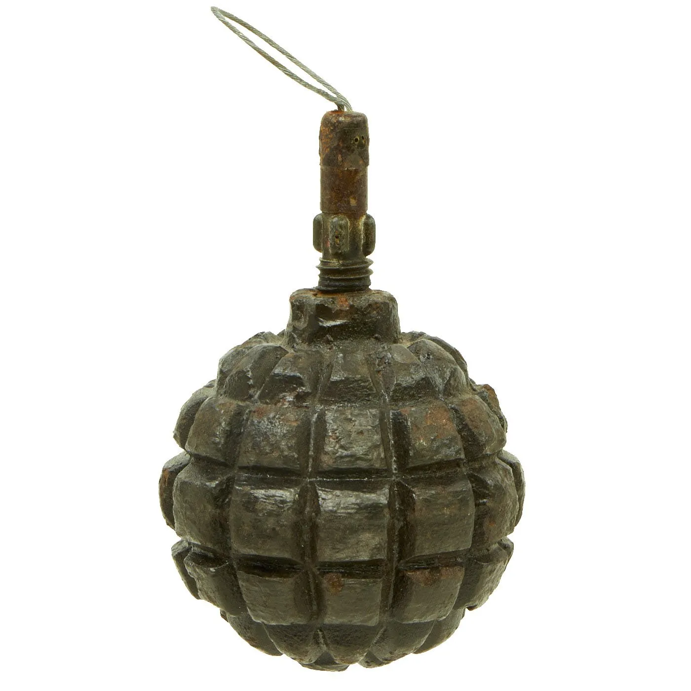 Original German WWI Model 1913 Kugel Hand Fragmentation Grenade - Kugelhandgranate - Inert