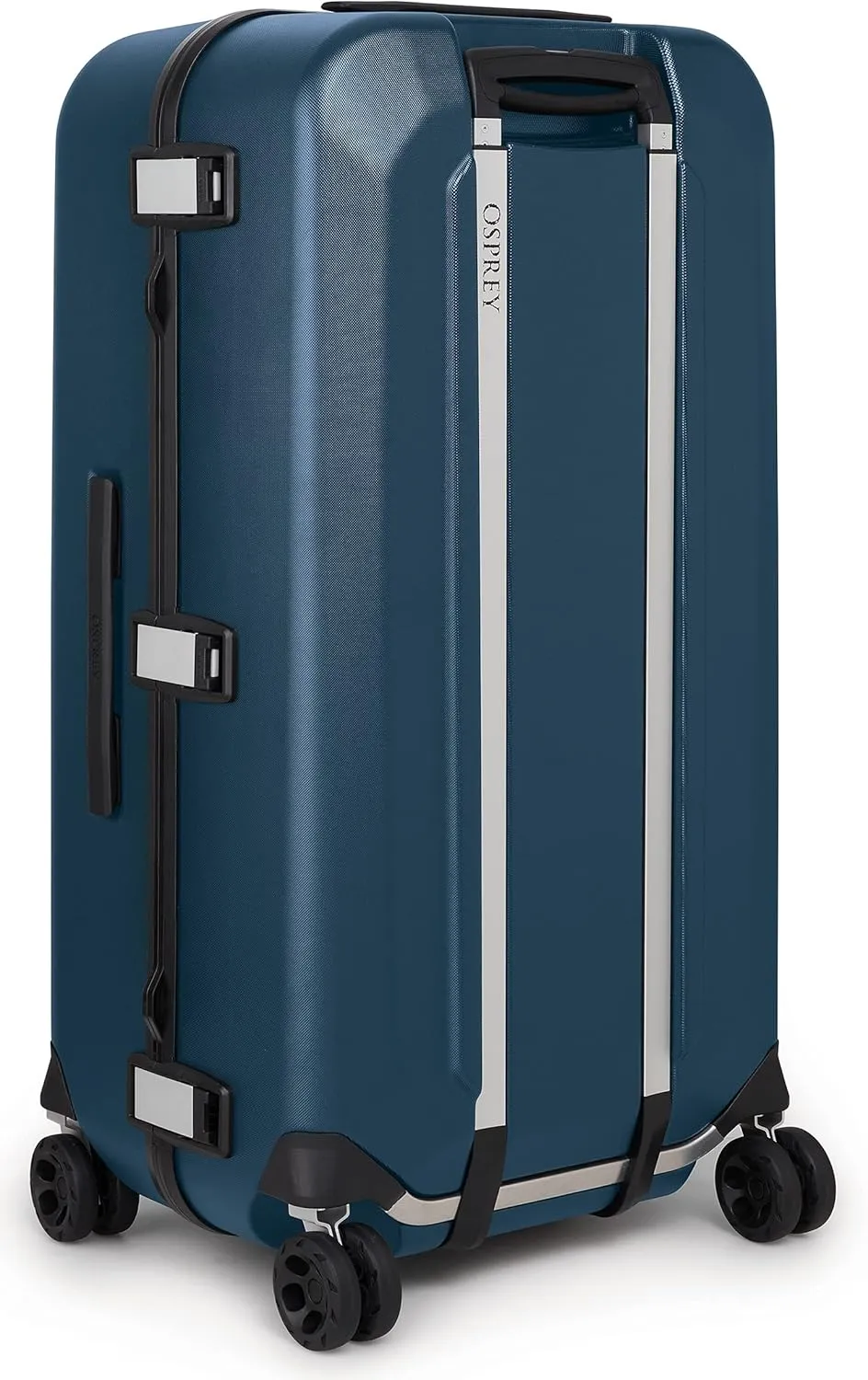 Osprey Transporter Hardside Carry On Luggage, 4 Spinner Wheels, 32"/95L, Venturi Blue