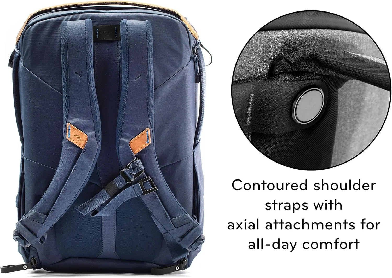 Peak Design Everyday Backpack V2 30L, Camera Bag, Laptop Backpack with Tablet Sleeves (BEDB-30-XX-2) (Midnight)