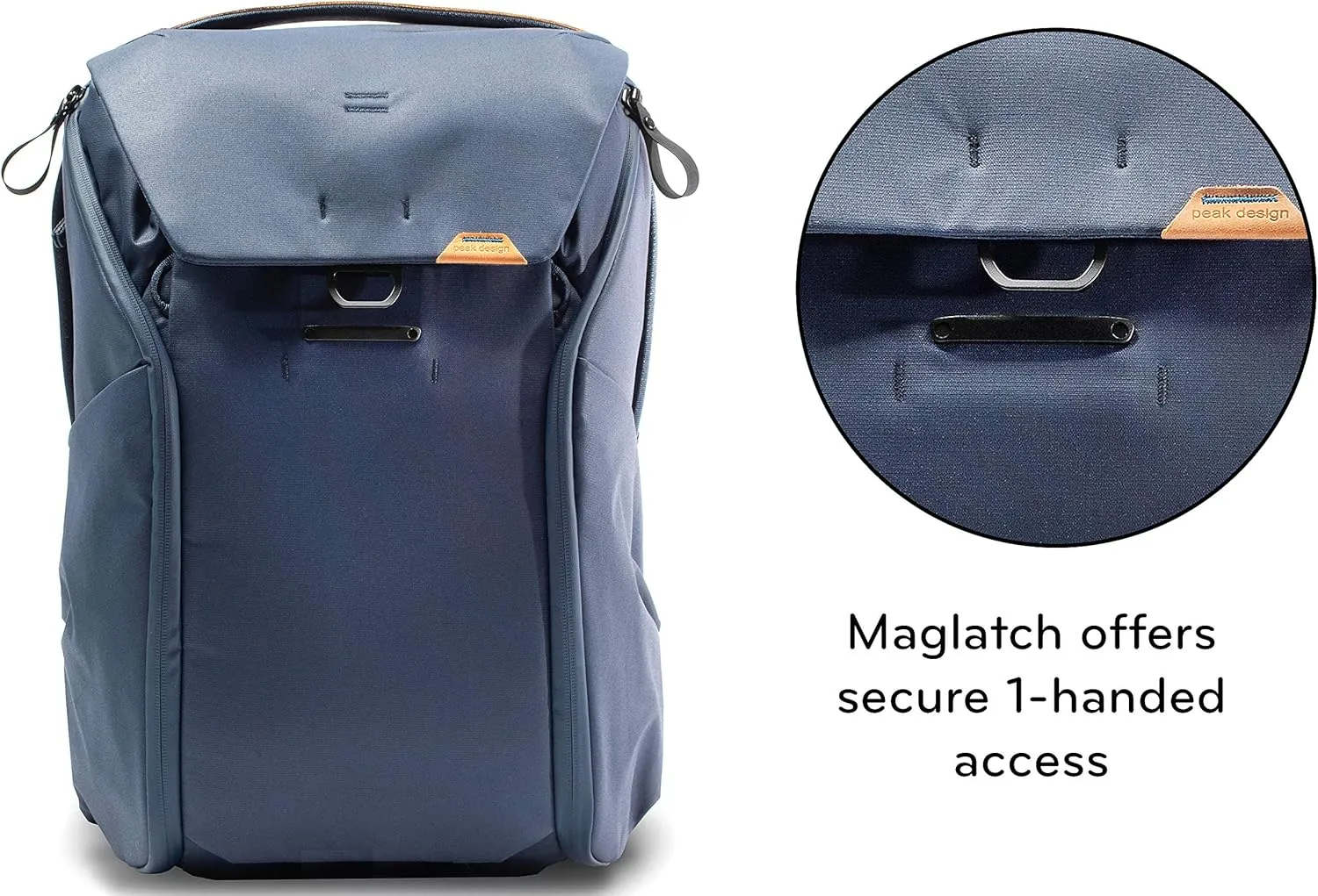 Peak Design Everyday Backpack V2 30L, Camera Bag, Laptop Backpack with Tablet Sleeves (BEDB-30-XX-2) (Midnight)