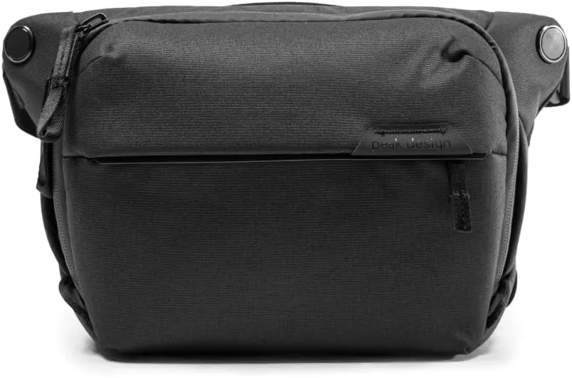Peak Design Everyday Sling 6L Black Sling, Shoulder, or Waist Carry (Black) BEDS-6-BK-3