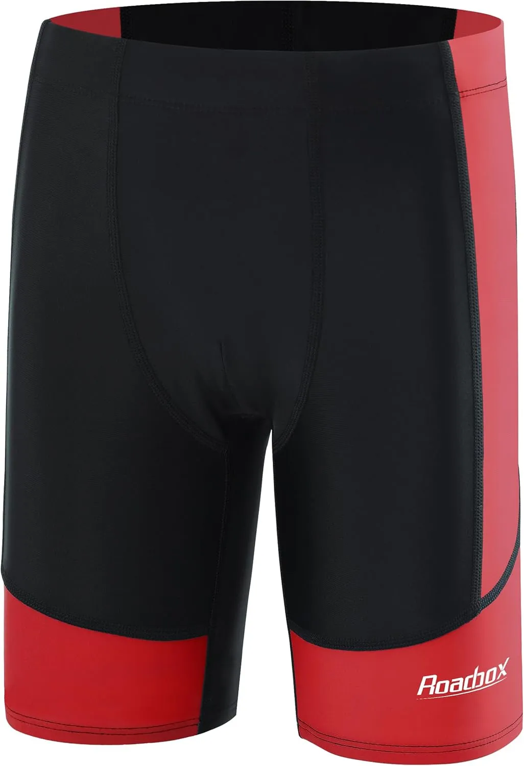 Roadbox Boys' Swim Jammers, Quick Dry Youth Competitive Swim Team Shorts, UPF 50  Bathing Athletic Compression Swim Trunks