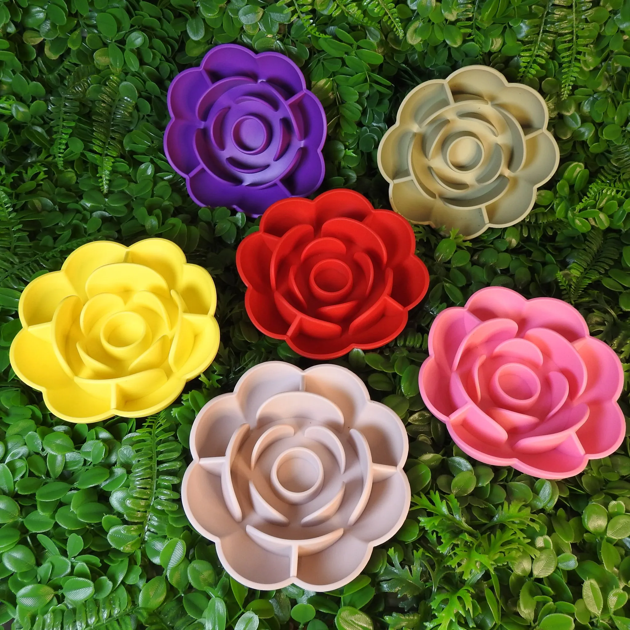 Rose Slow Feeder-Scarlet