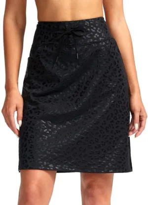 SANTINY Women's 20'' Knee Length Skorts Skirts 6 Pockets High Waisted Drawstring Long Athletic Tennis Golf Skirt Women