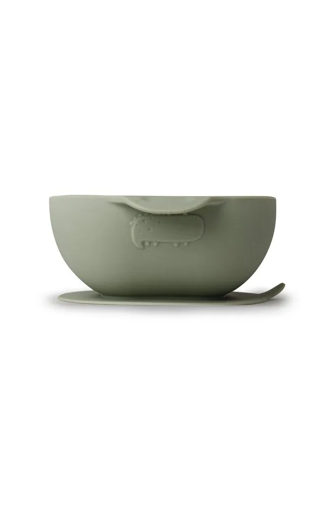 Silicone Snack Bowl - Sage by Loulou Lollipop