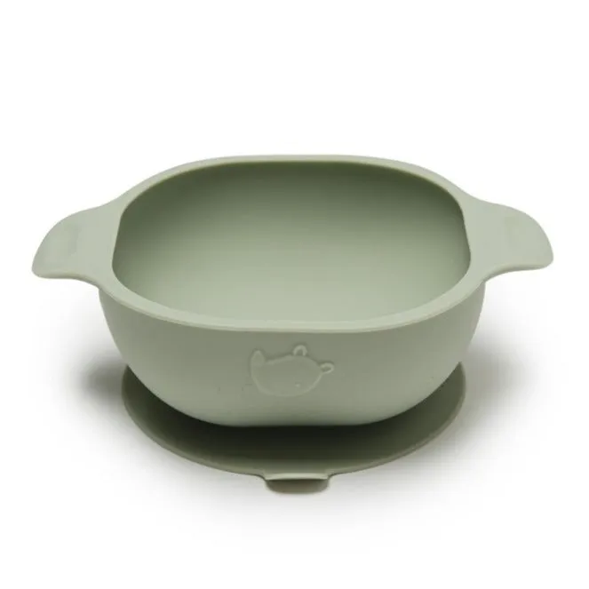 Silicone Snack Bowl - Sage by Loulou Lollipop