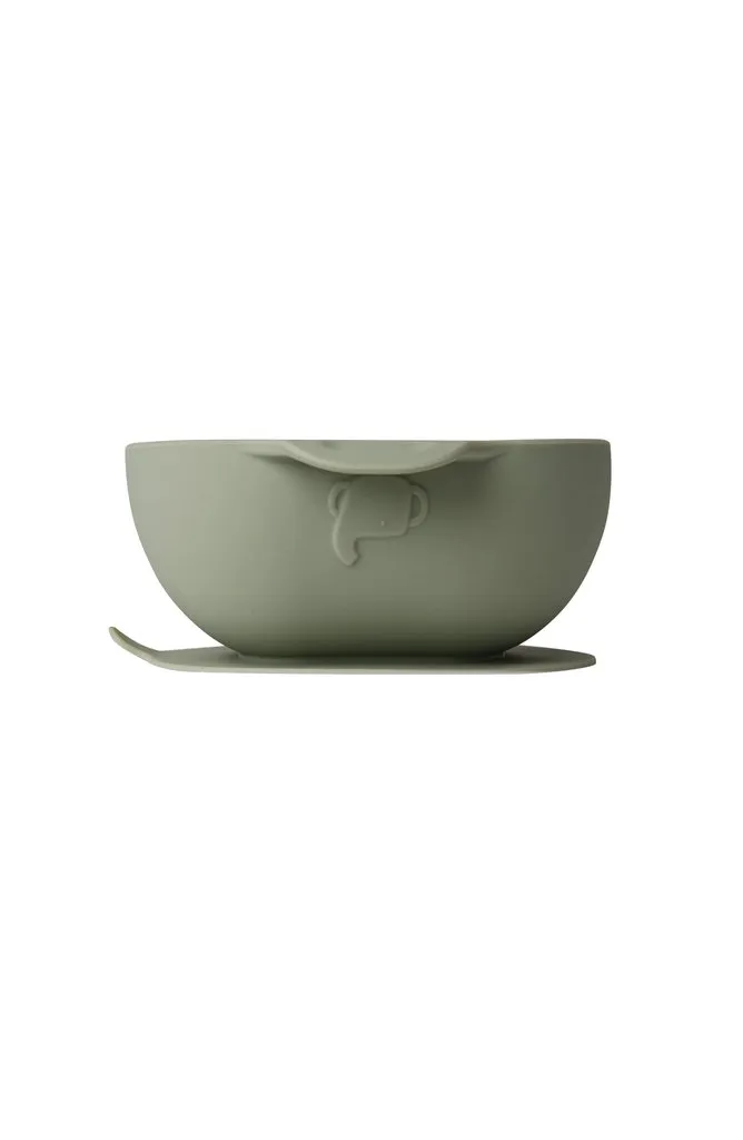 Silicone Snack Bowl - Sage by Loulou Lollipop