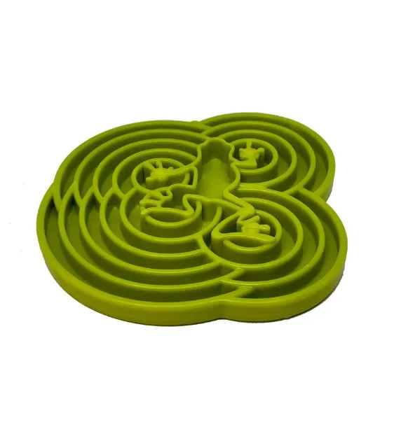 SodaPup Enrichment Feeding Tray For Dogs (Purple Water Frog)