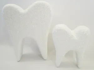Tooth Styrofoam Cutout
