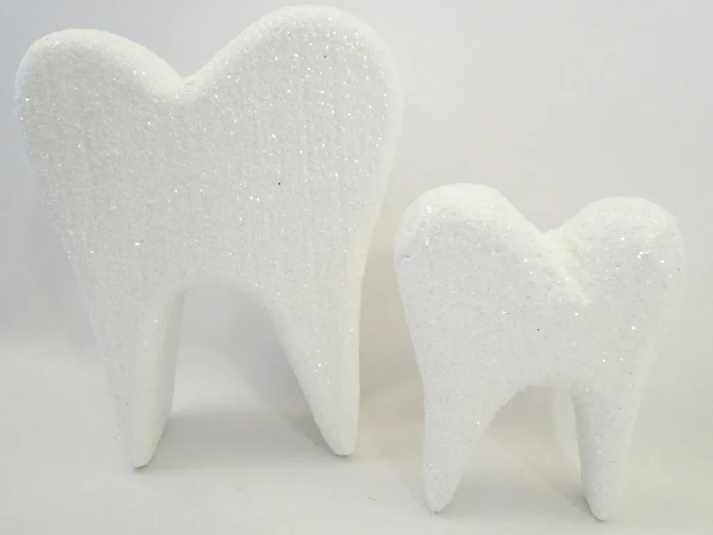 Tooth Styrofoam Cutout