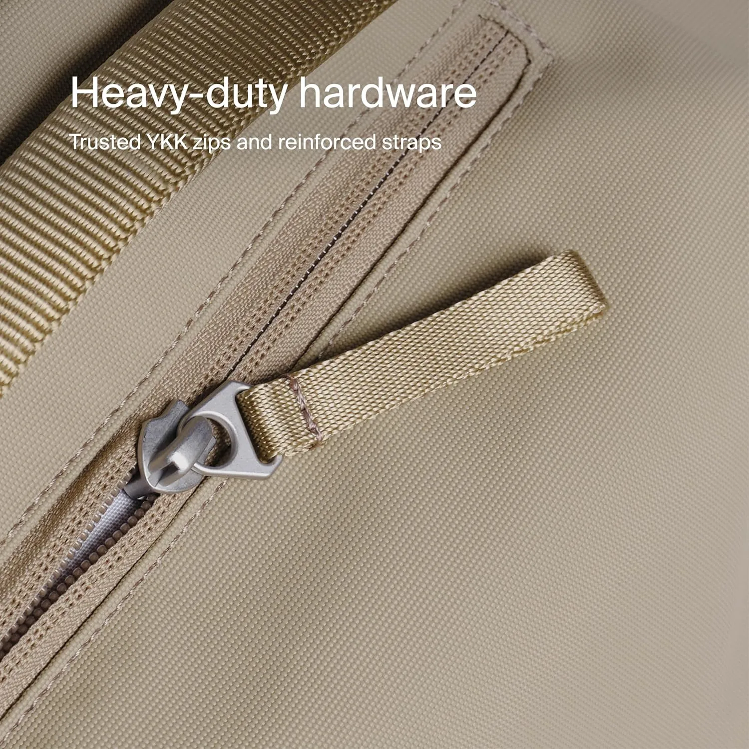 Urth Arkose 20L Modular Backpack   3.7L Camera Insert - Water Resistant, Anti-Theft, Recycled Bag for DSLR/SLR/Mirrorless, 13-16 Inch Laptop in Beige