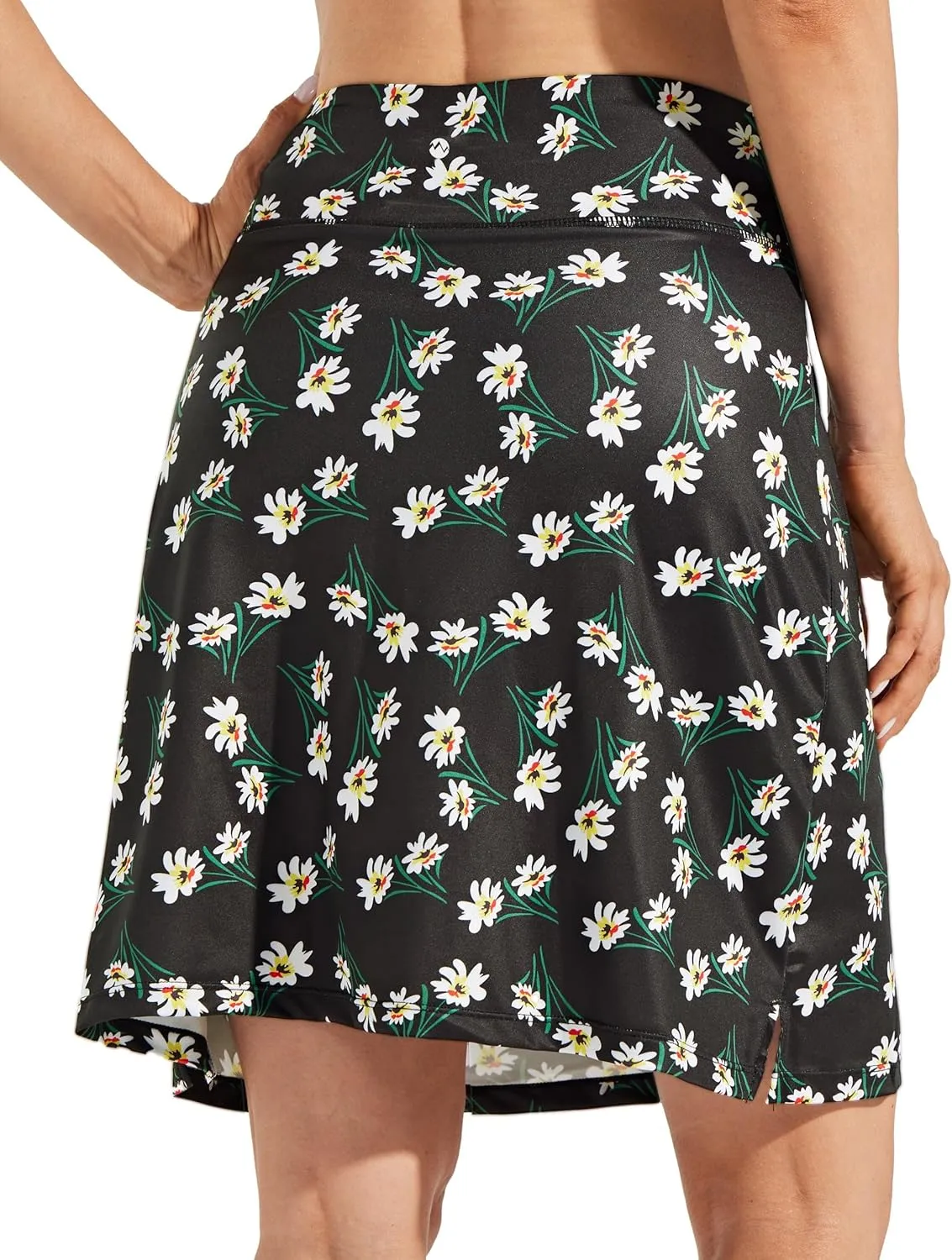 Willit Women's 20" Knee Length Skorts Skirts Golf Tennis Skirts Modest Athletic Casual Skorts with Pockets UV Protection