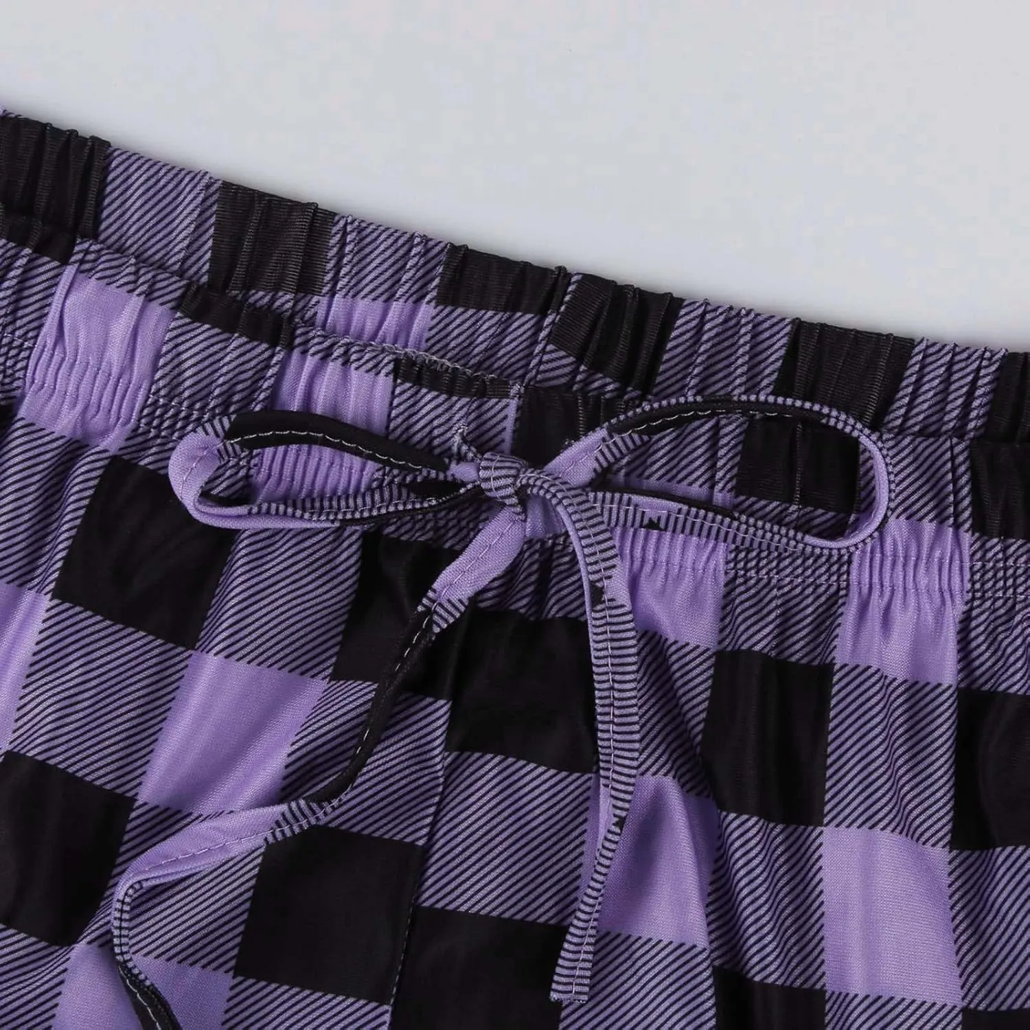 Women Plaid Printed Pants Full Length Long Trousers Sports Pants Business Casual Trousers