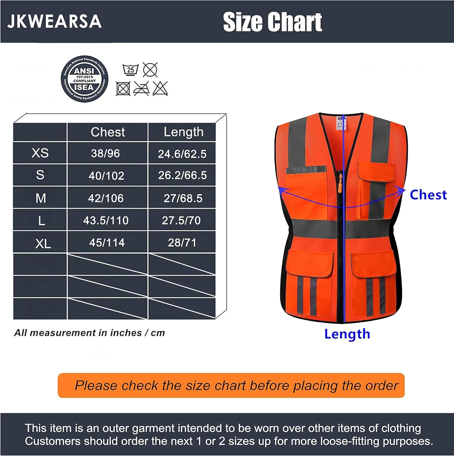 Women Safety Vest, Multi Pockets High Visibility Reflective Breathable Mesh Work Vest For Lady, Durable Zipper