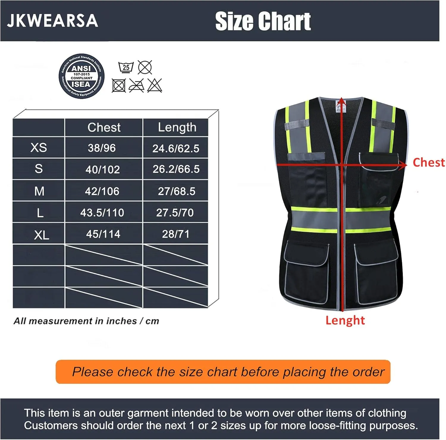 Women Safety Vest, Multi Pockets High Visibility Reflective Breathable Mesh Work Vest For Lady, Durable Zipper