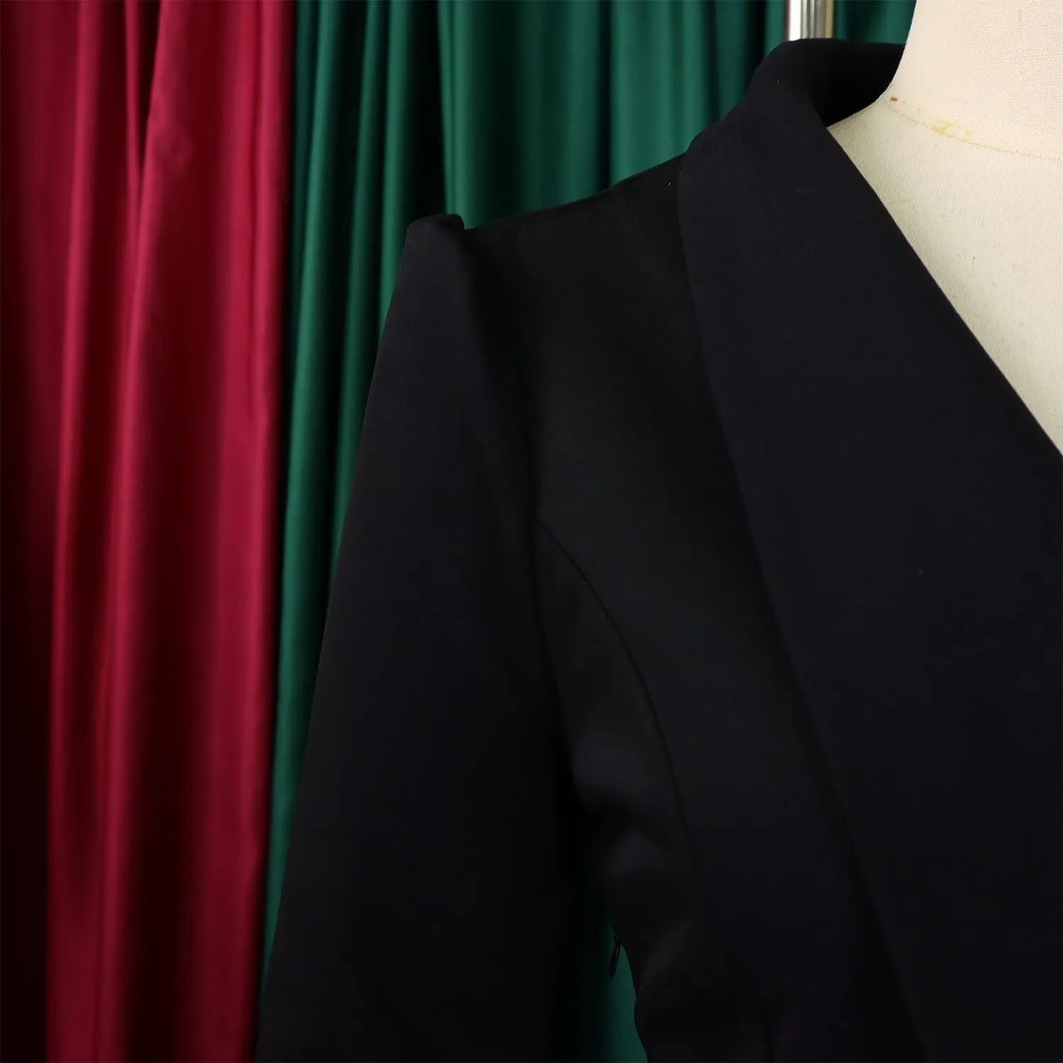 Women Suit Jacket 2 Piece Ruffle Blazer with Wide Leg Pants Suit Long Sleeve Business Casual Outfits