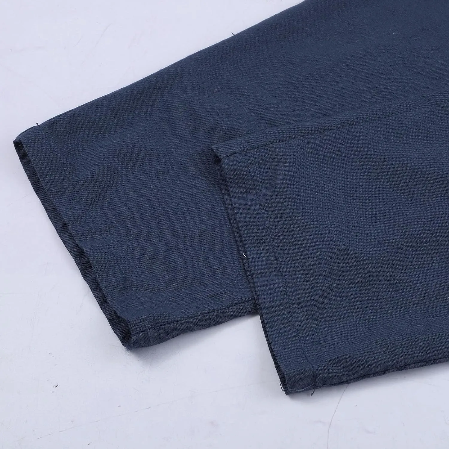 Women's Cotton Linen Summer Palazzo Palazzo Pants Elastic Waisted Bootcut Slim Fit Pants Business Work