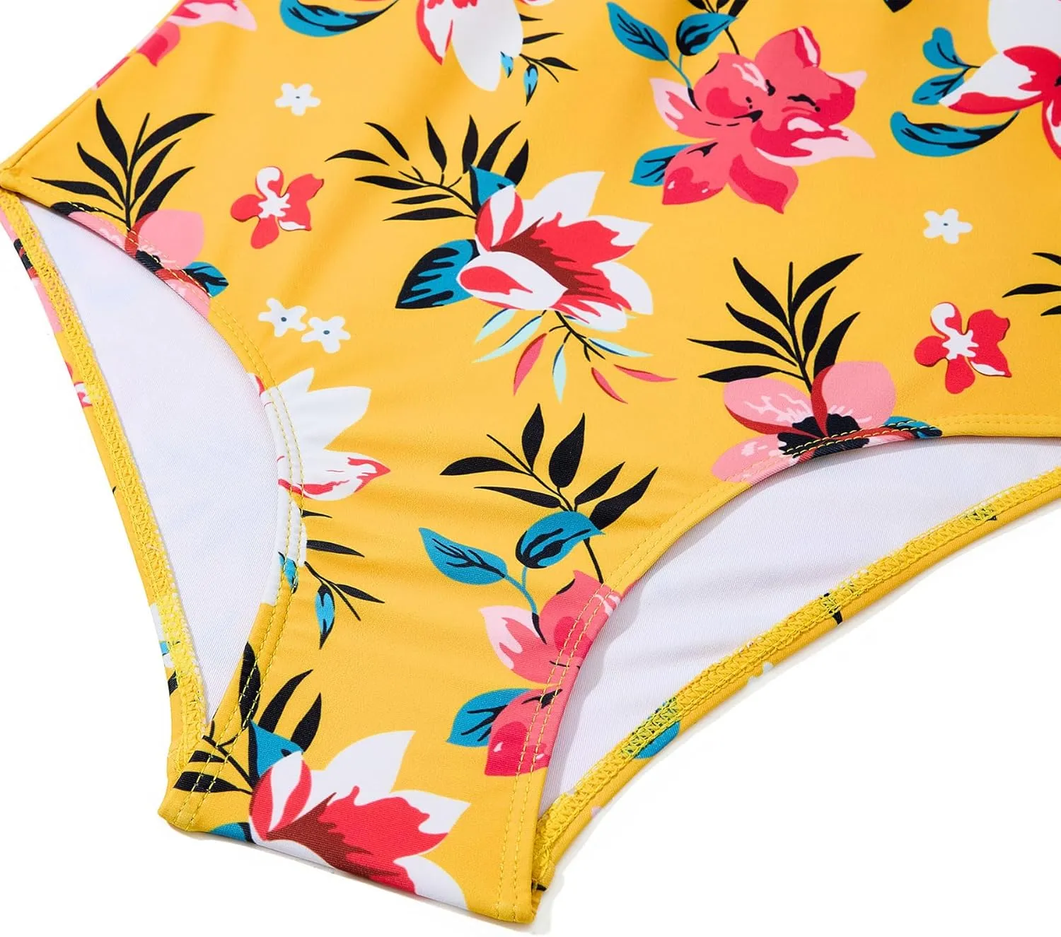 Zando Girls Swimsuit One Piece UPF 50 Cross Backless Swimsuit for Girls 8-14 Years Old